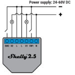 Releu inteligent pentru automatizari Shelly 2.5, Wi-Fi, 20 A, Control aplicatie, Compatibil cu Amazon Alexa si Google Assistant - imagine 7