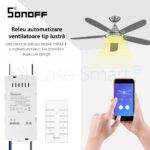Releu Automatizare Ventilatoare Sonoff iFan03 cu Functie Control de pe telefonul mobil, Control vocal - imagine 7