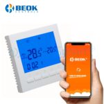 Termostat WiFi pentru centrala termica pe gaz si incalzire in pardoseala, Aplicatia mobila Smart Life, BeOk BOT-313WiFi - imagine 7
