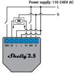 Releu inteligent pentru automatizari Shelly 2.5, Wi-Fi, 20 A, Control aplicatie, Compatibil cu Amazon Alexa si Google Assistant - imagine 8