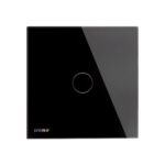 Panou intrerupator simplu cu touch Livolo din sticla - imagine 2