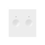 Modul Intrerupator Dublu cu Touch LIVOLO, protocol ZigBee, Alb - imagine 2