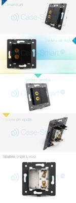 Priza cu mufa pentru redare sunet Livolo - imagine 2