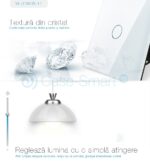 Modul intrerupator simplu cu variator cu touch LIVOLO - imagine 6