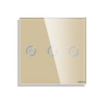 Panou Intrerupator Variator cu Touch Mini din Sticla LUXION