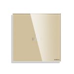 Panou Buton Sonerie cu Touch Mini din Sticla LUXION