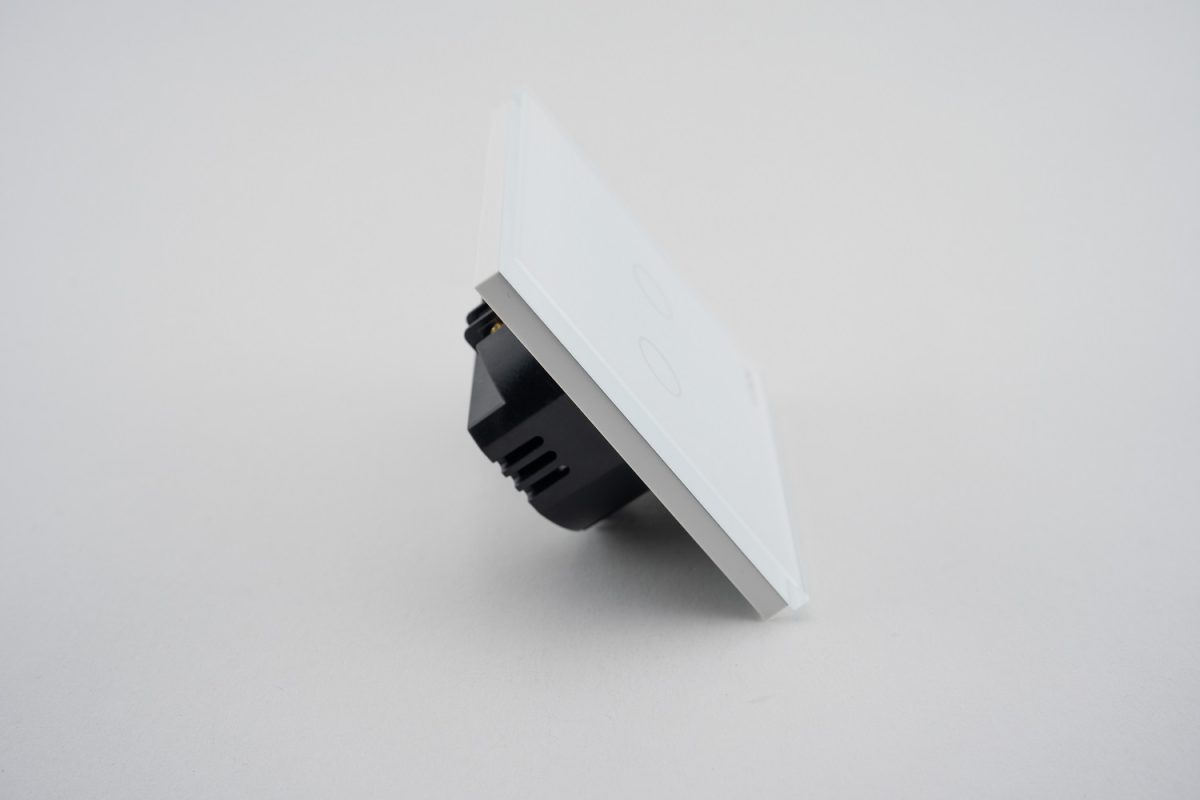 Intrerupator Dublu cu Touch din Sticla LUXION - imagine 6