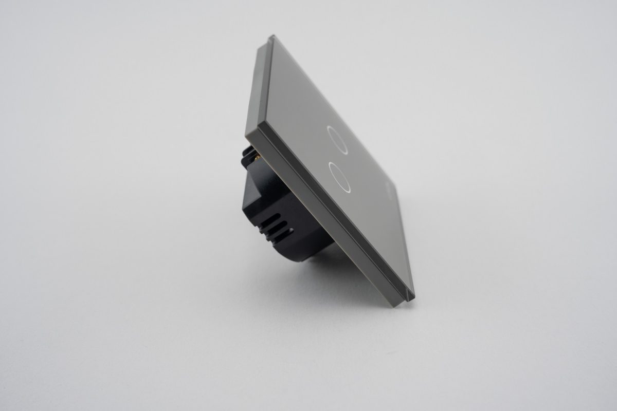 Intrerupator Dublu cu Touch din Sticla LUXION - imagine 6