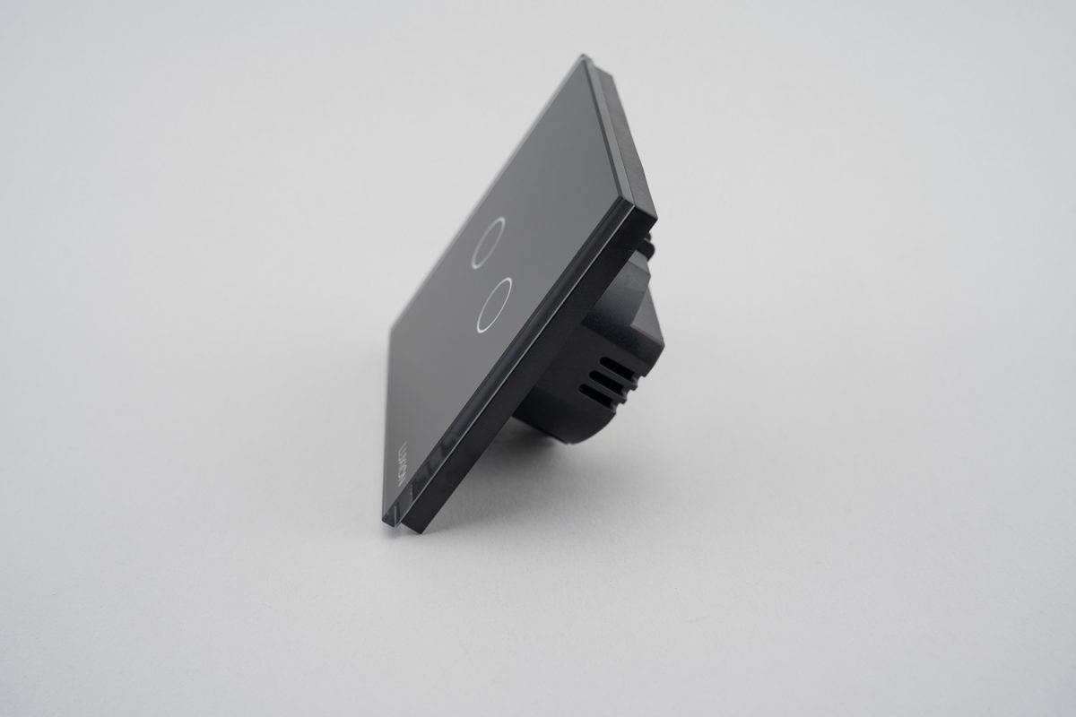 Intrerupator Dublu cu Touch din Sticla LUXION - imagine 7