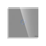 Panou Intrerupator Simplu cu Touch Mini din Sticla LUXION