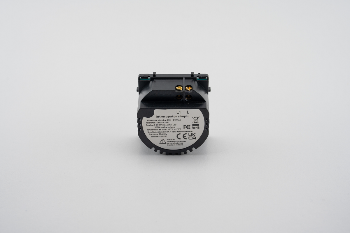 Modul Intrerupator Simplu din Silicon cu Touch LUXION - imagine 8