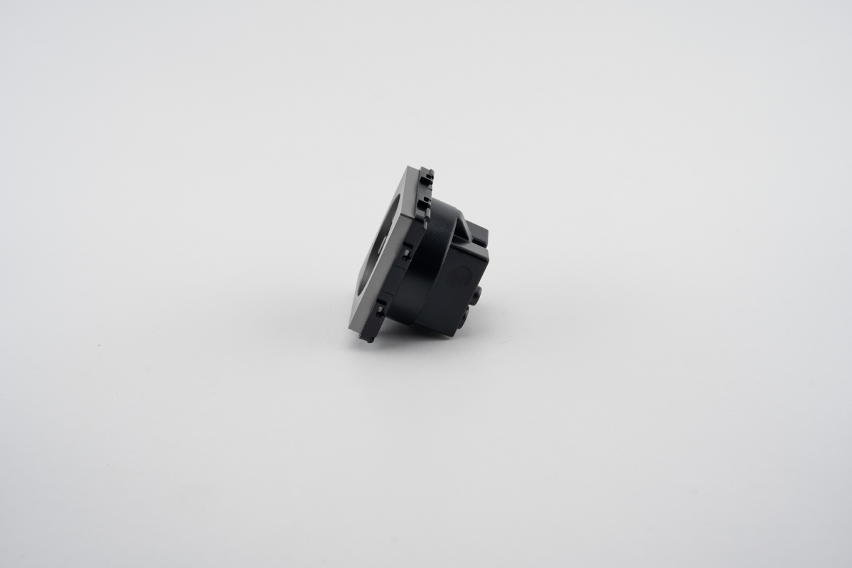 Modul Priza Simpla Fara Rama Din Sticla LUXION - imagine 7