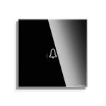 Panou Buton Sonerie cu Touch Mini din Sticla LUXION