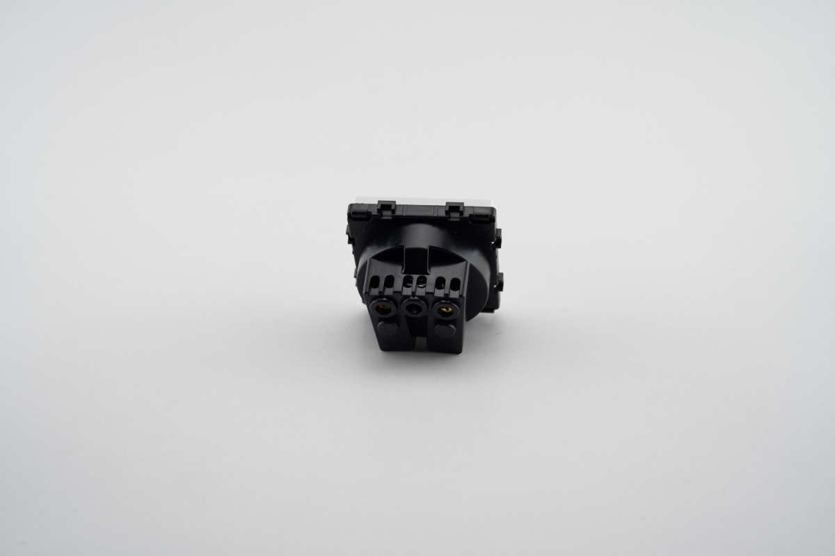 Modul Priza Simpla Fara Rama Din Sticla LUXION - imagine 8