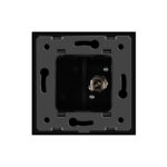 Priza simpla TV Livolo cu rama din sticla - imagine 4