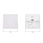 Plafoniera inteligenta LED Tellur, Wi-Fi, 24 W, Patrata, Lumina ajustabila - imagine 7