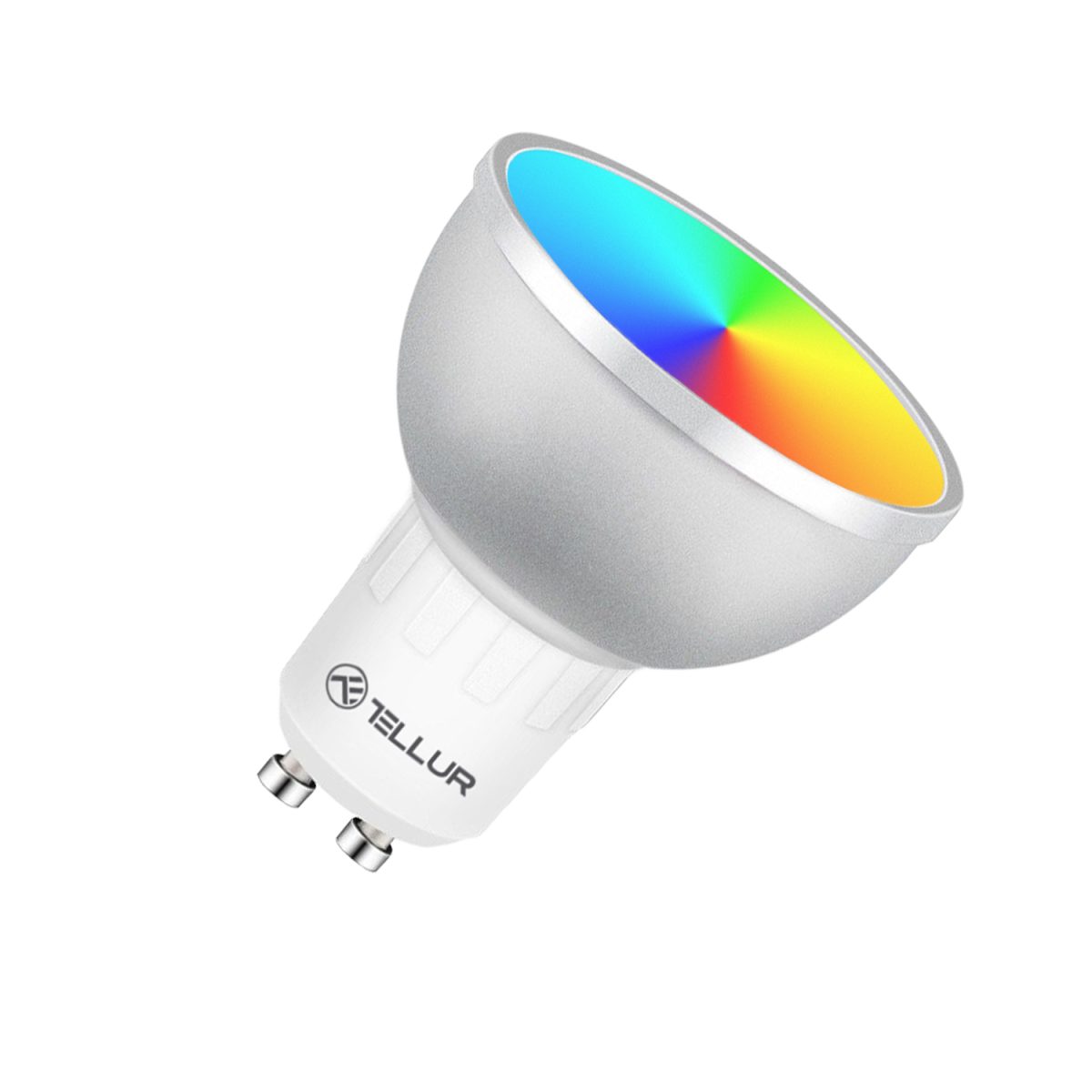 Bec inteligent LED Tellur TLL331201, Wi-Fi, Iluminare RGB, 460 Lumeni, 5W - imagine 4
