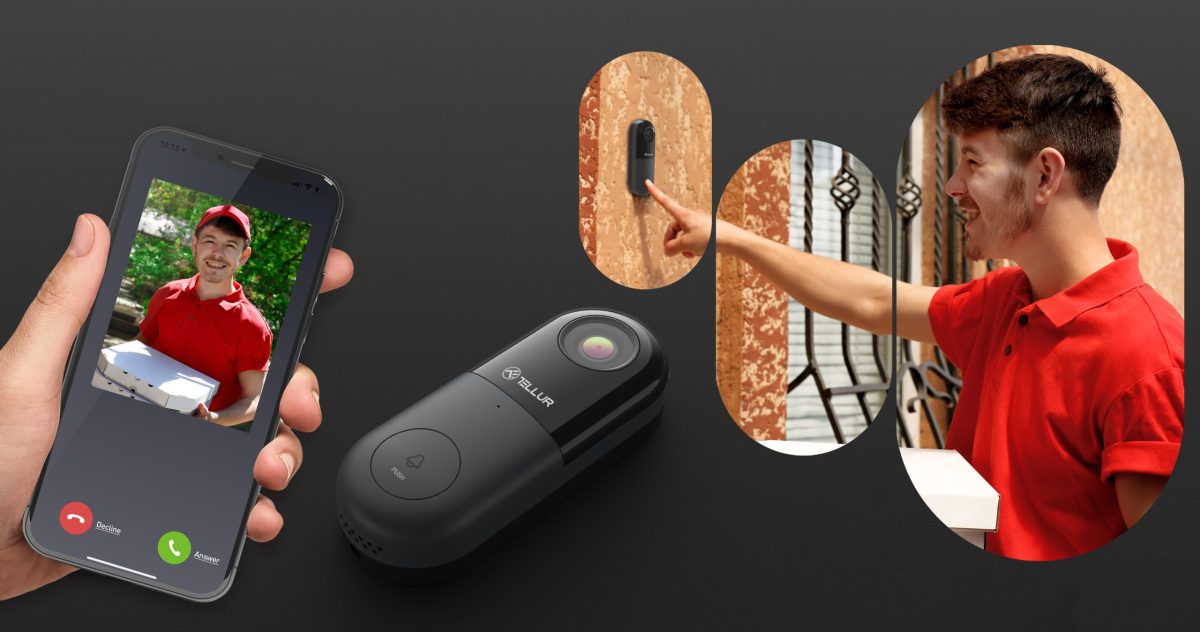 Videointerfon Tellur, Rezolutie 1080P, Infrarosu 130°, Wi-Fi, Slot microSD - imagine 13