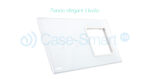 Panou intrerupator dublu cu touch + priza simpla Livolo din sticla - imagine 3