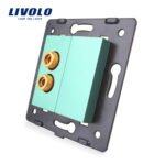 Priza cu mufa pentru redare sunet Livolo