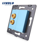 Priza cu mufa pentru redare sunet Livolo