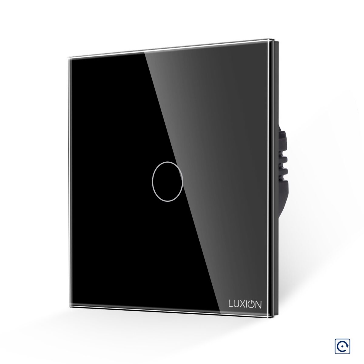 Intrerupator Simplu cu Revenire Curent Continuu 12/24V cu Touch din Sticla LUXION