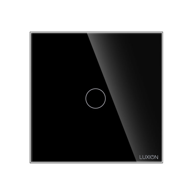 Intrerupator Simplu cu Revenire Curent Continuu 12/24V cu Touch din Sticla LUXION