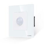 Lampa de Veghe cu Senzor de Miscare LUXION cu Rama din Sticla