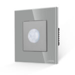 Lampa de Veghe cu Senzor de Miscare LUXION cu Rama din Sticla