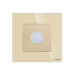 Lampa de Veghe cu Senzor de Miscare LUXION cu Rama din Sticla